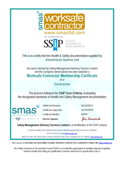 SMAS - SSIP Certificate